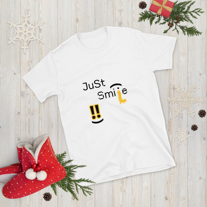 Camiseta Blanca "Just Smile"