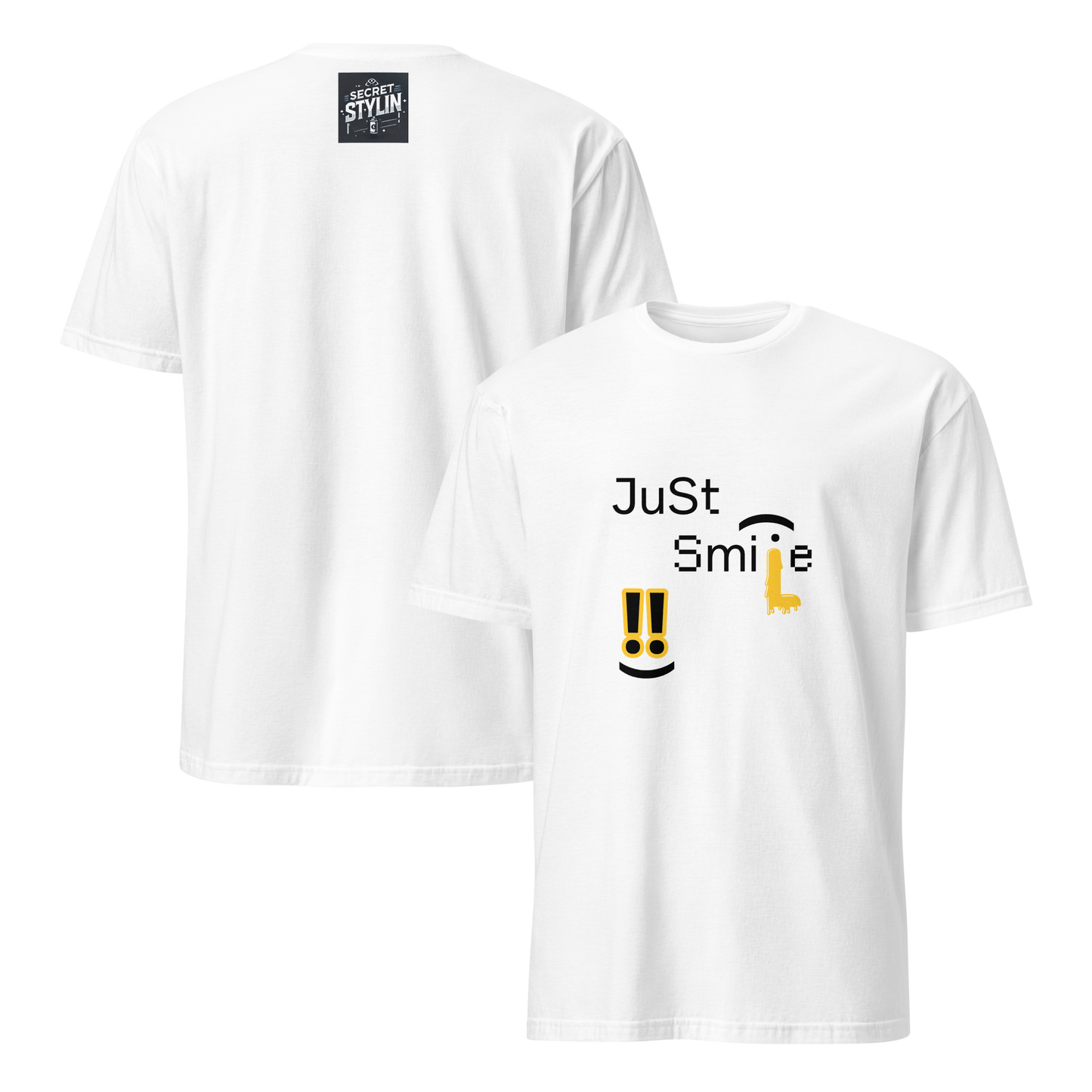 Camiseta Blanca "Just Smile"