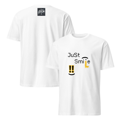 Camiseta Blanca "Just Smile"